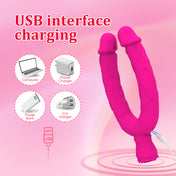 Double Ended Vibrating Dildo