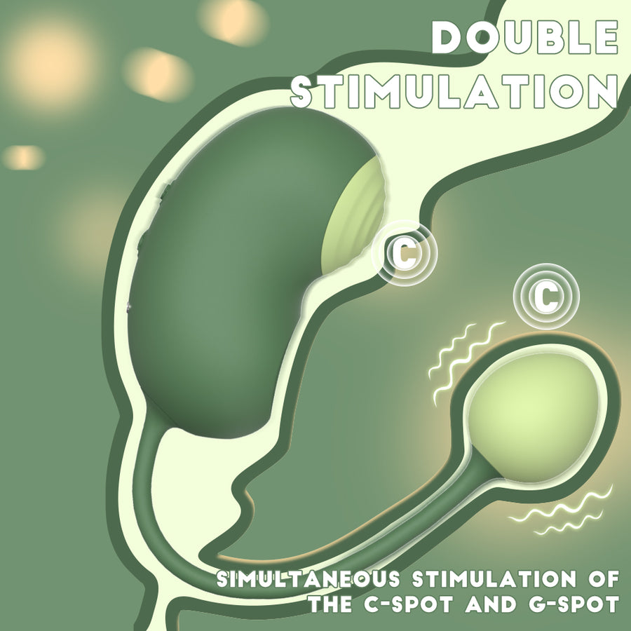 Pea Pod Pleasure Vibrator-Green