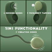 Pea Pod Pleasure Vibrator-Green