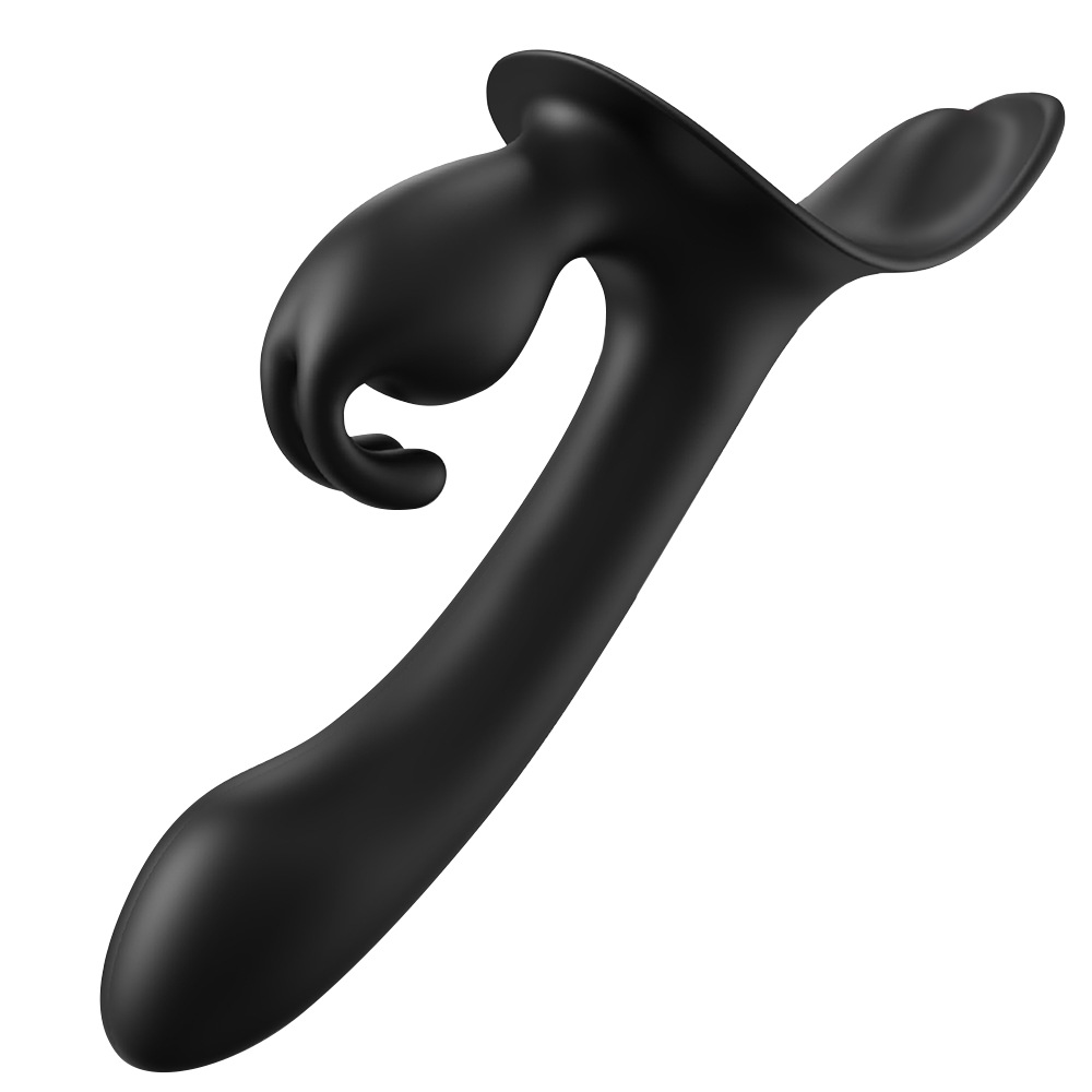 Rabbit  Couples  Vibrator-Black