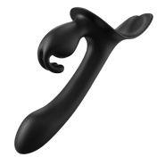 Rabbit  Couples  Vibrator-Black