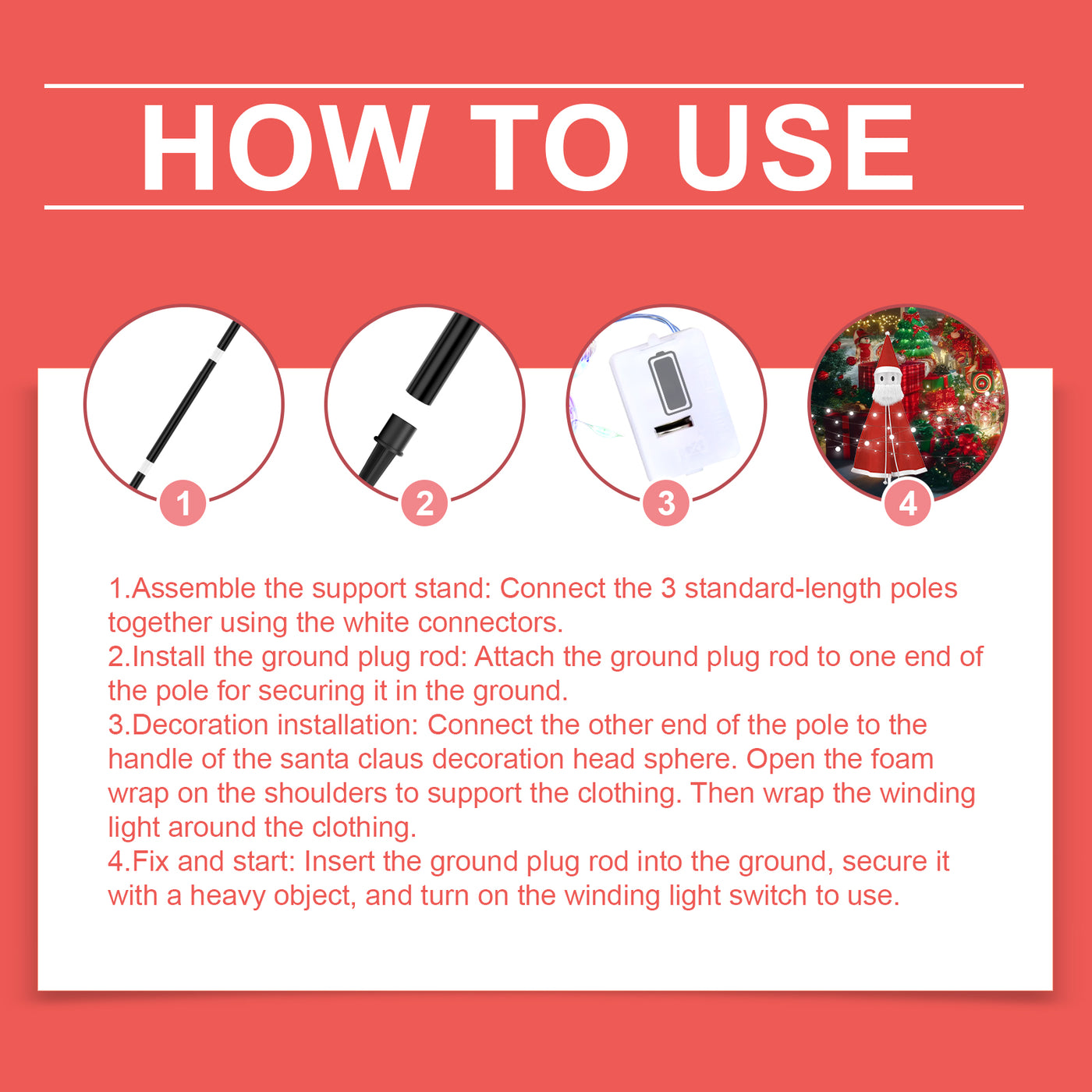 Christmas Santa Claus Decoration