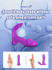 Wave Rotate Wearable Vibrator-Purple