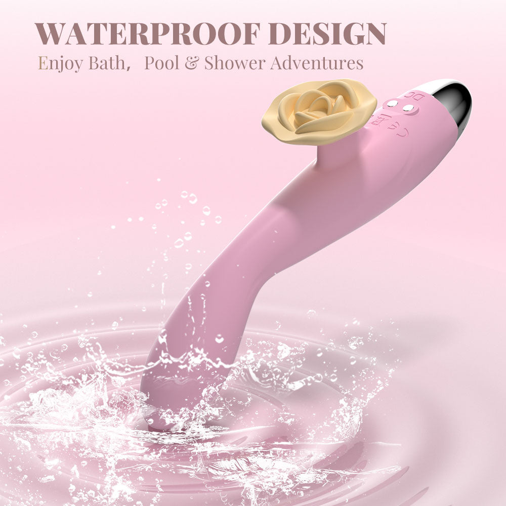 Rose Petal Finger Vibe-Pinck