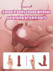 Wave Rotate Wearable Vibrator-Red