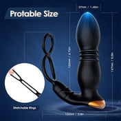 App-Controlled Prostate & Anal Vibrator