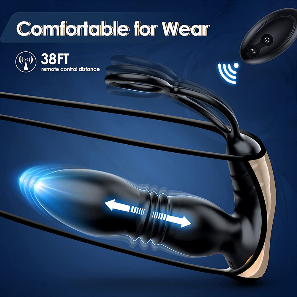 App-Controlled Prostate & Anal Vibrator