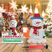 Christmas Snowman Decor Balloons