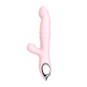 Thrusting and Sucking Rabbit Vibrator-Pinck