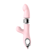 Thrusting and Sucking Rabbit Vibrator-Pinck