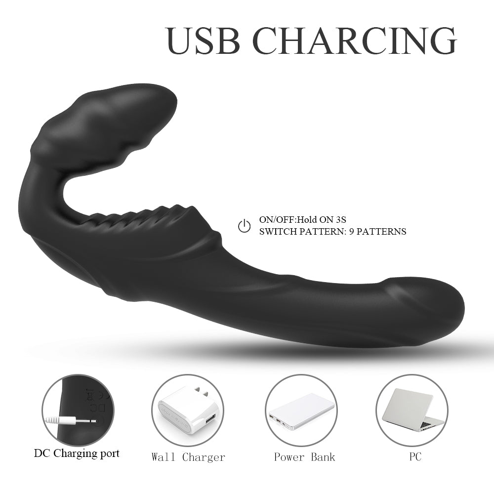 Synchronized Double Vibrator-Black