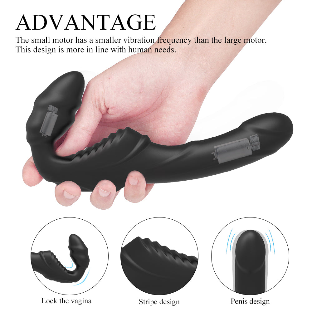 Synchronized Double Vibrator-Black