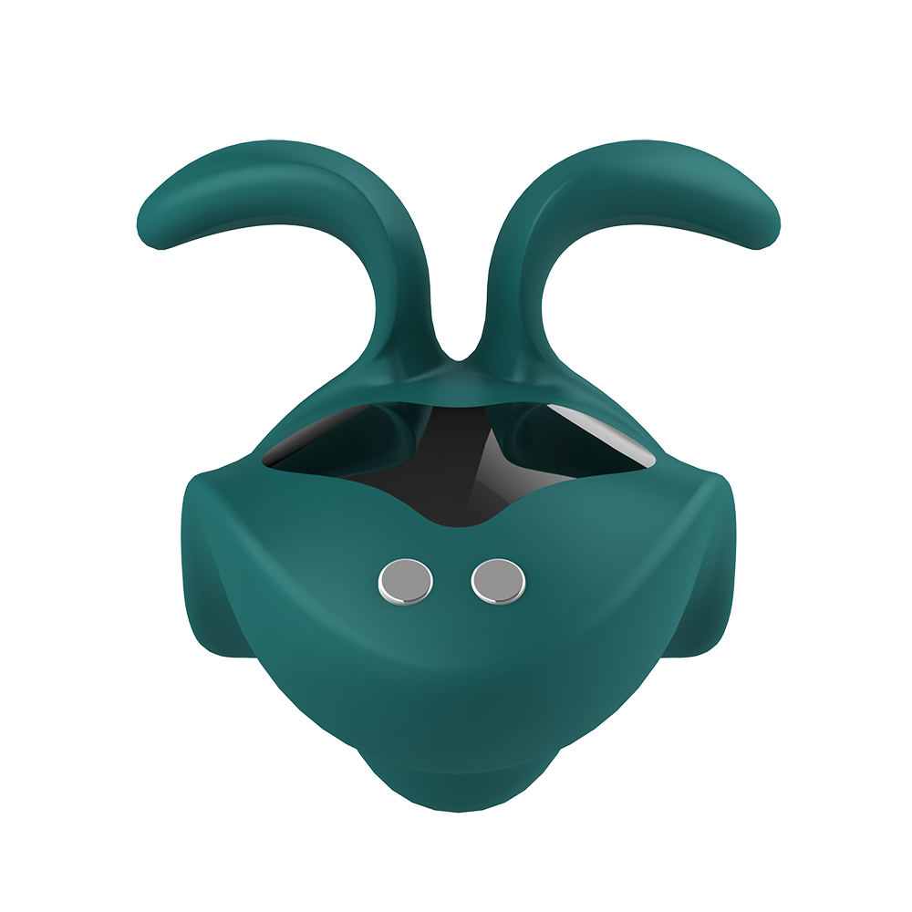 Remote Control Panty Leaf Vibrator-Green