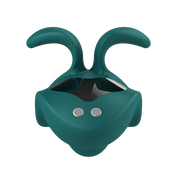 Remote Control Panty Leaf Vibrator-Green