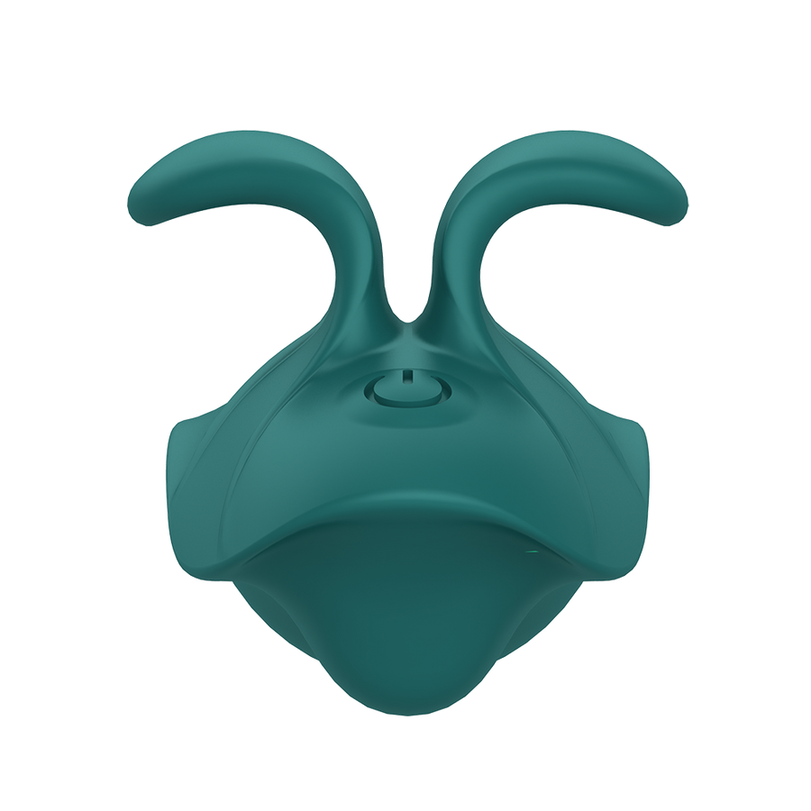 Remote Control Panty Leaf Vibrator-Green