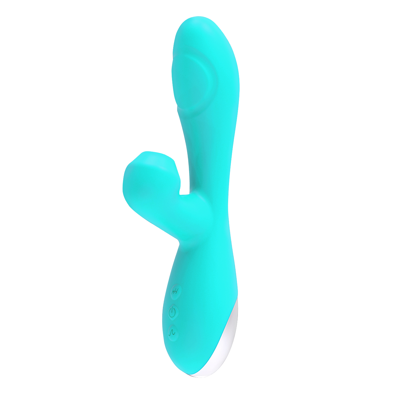 Triple Pleasure Suction Vibrator-Blue