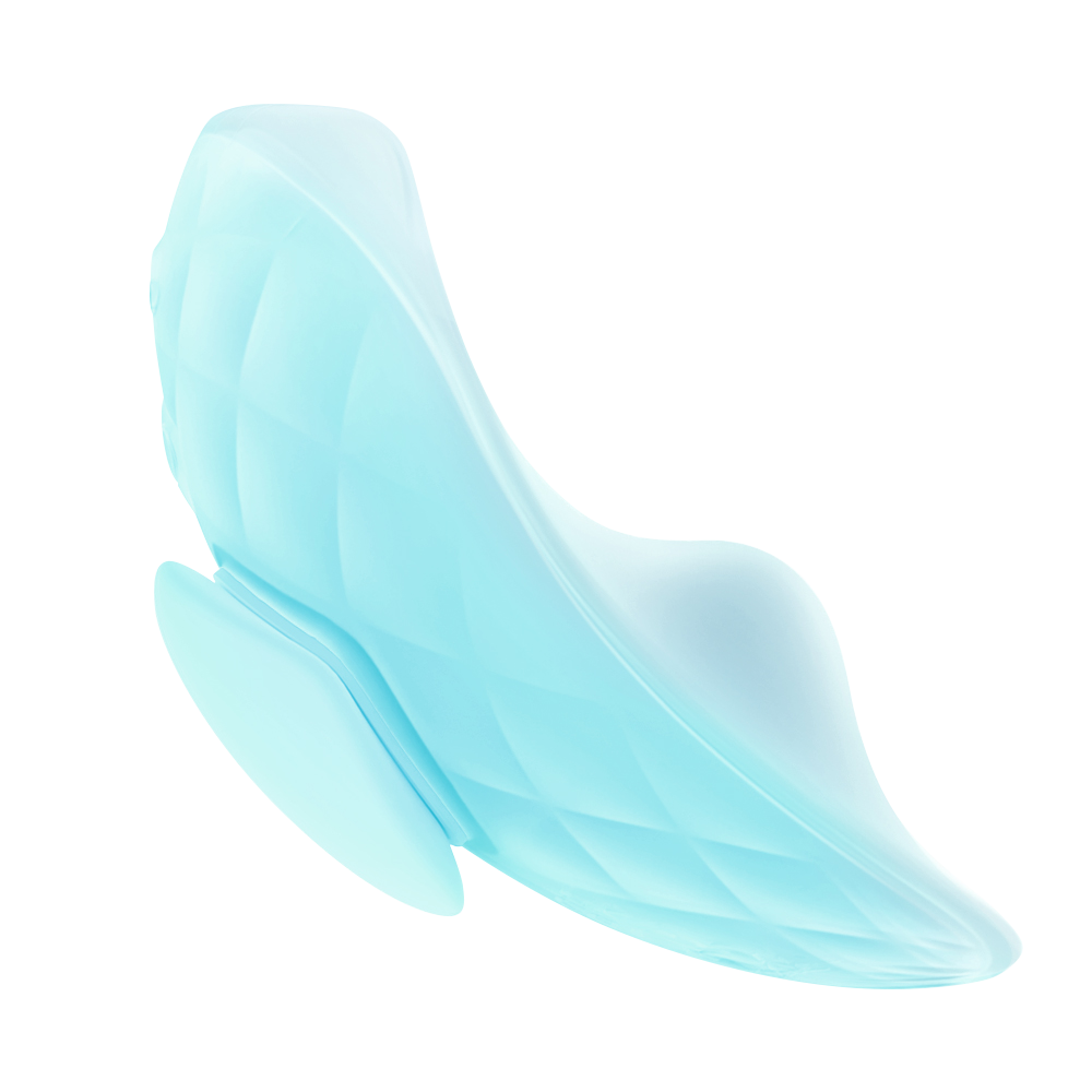 Ultra-Thin Wearable Vibrator-Blue