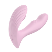 Shell Wearable Clitoral Vibrator-Pink