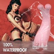 Dual Pulse Wand Massager-Pink