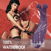 Dual Pulse Wand Massager-Purple