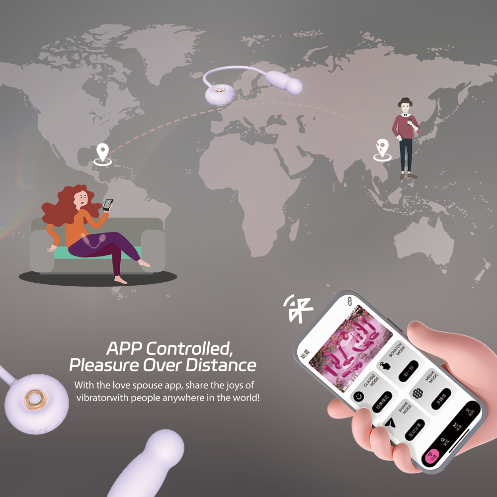 Telescopic Egg Vibrator-Purple