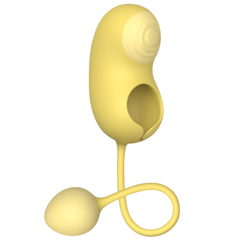 Pea Pod Pleasure Vibrator-Yellow