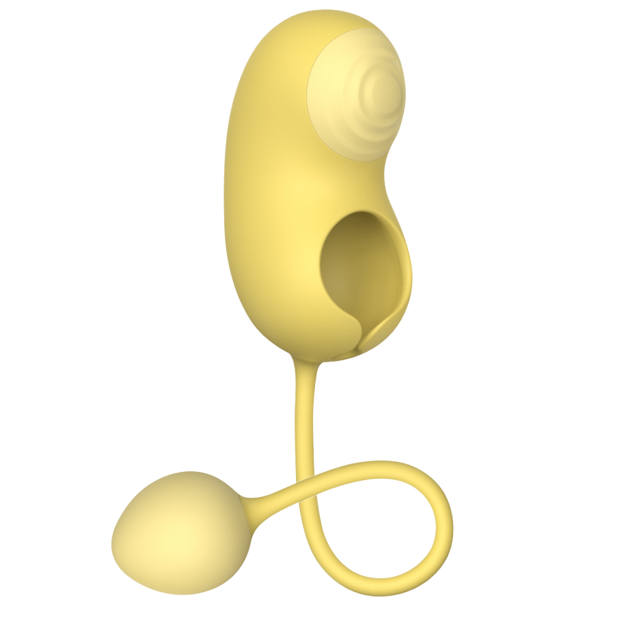 Pea Pod Pleasure Vibrator-Yellow