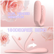 PulseSync 3-in-1 Couples Vibrator-Pink