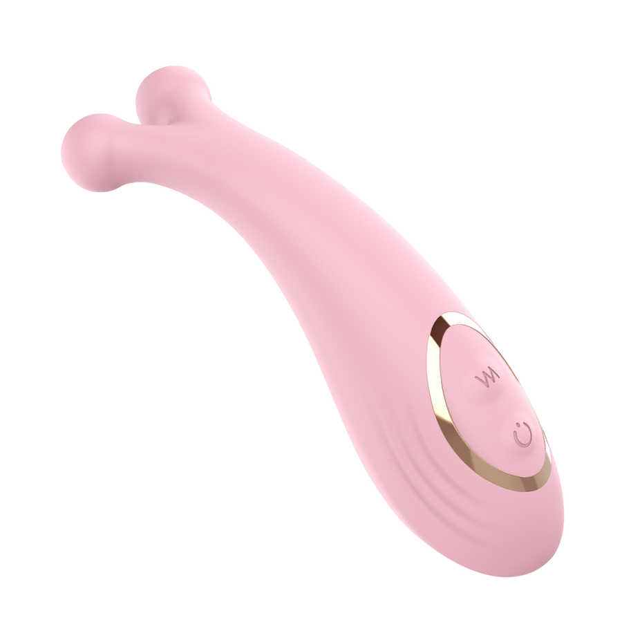 Dual Pulse Wand Massager-Pink