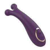 Dual Pulse Wand Massager-Purple