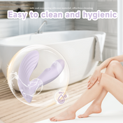 Shell Wearable Clitoral Vibrator-Purple