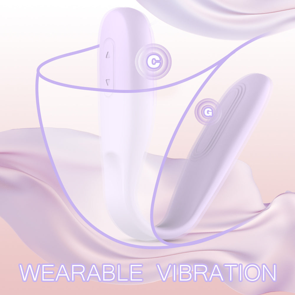 PulseSync 3-in-1 Couples Vibrator-Purple