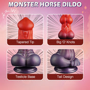 Dark Roar Equine Double Knot Dildo