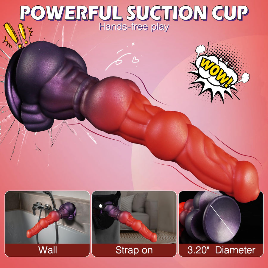 Dark Roar Equine Double Knot Dildo