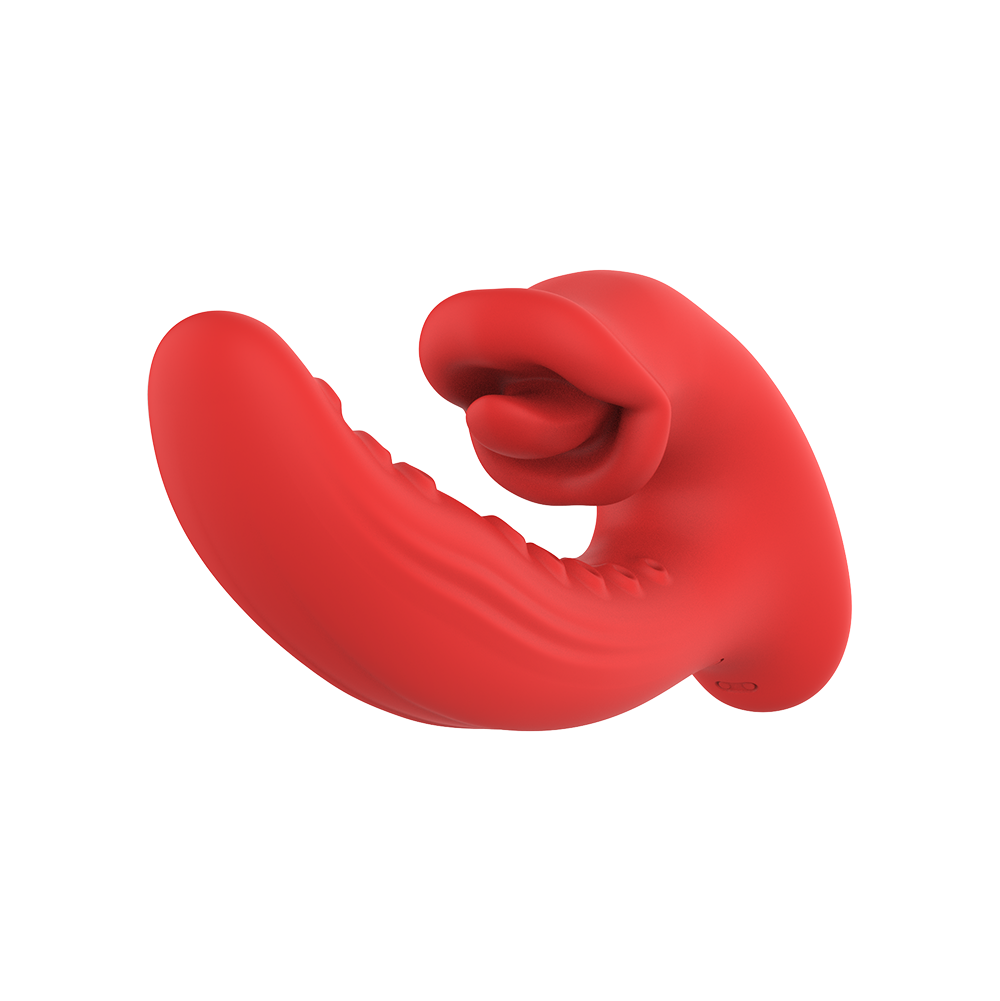 Licking Sucking 2-in-1 Vibrator