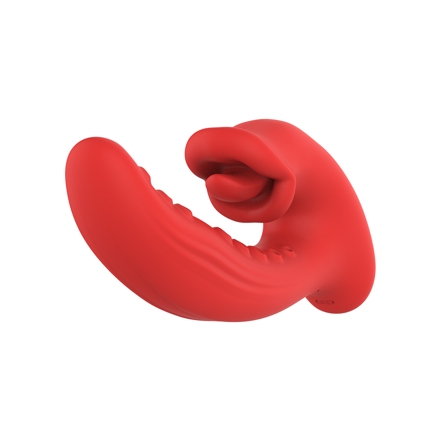 Licking Sucking 2-in-1 Vibrator