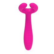 Dual Head Flexible Vibrator-Red