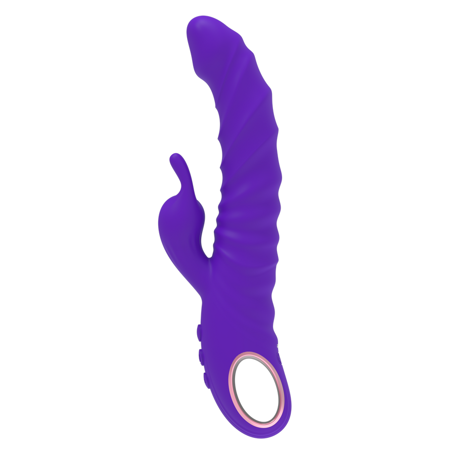 Dreamboat Triple Stimulation Vibrator-Purpel